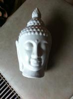 Boeddha kop porselein H 30 cm Br 17 cm, Ophalen of Verzenden, Zo goed als nieuw