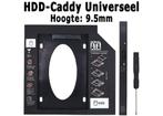 HDD Caddy 2e 2.5 SATA Harddisk of SSD in Laptop Notebook, Nieuw, Ophalen of Verzenden, HDD, Laptop