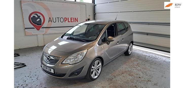 Opel Meriva 1.4 Turbo Cosmo, Auto's, Opel, Bedrijf, Te koop, Meriva, ABS, Airbags, Airconditioning, Boordcomputer, Centrale vergrendeling