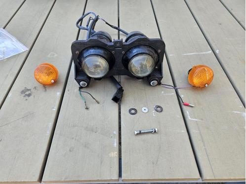 Koplamp + knipperlichten Malaguti f12 - Phantom oud model, Fietsen en Brommers, Brommeronderdelen | Scooters, Gebruikt, Overige merken