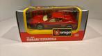 Ferrari testarossa red Bburago 1.43, Overige merken, Auto, Ophalen of Verzenden, A