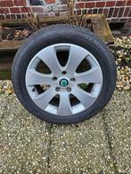skoda  5x112, Ophalen, Gebruikt, 16 inch, Band(en)