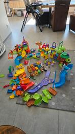 Zoef zoef v-tech. (Toet toet autos), Kinderen en Baby's, Speelgoed | Vtech, Ophalen of Verzenden, Zo goed als nieuw