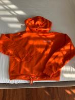 Nikkie oranje sweater met capuchon/hoodie maat 36, Oranje, Gedragen, Nikkie, Ophalen of Verzenden