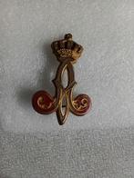 Embleem van het Koningklijk Instituut voor de Marine.(KIM)., Ophalen of Verzenden, Marine, Nederland, Embleem of Badge