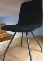 Bronx 71 zwarte velvet stoel zwart geblokt NIEUW, Huis en Inrichting, Stoelen, Ophalen, Zwart, Nieuw, Metaal