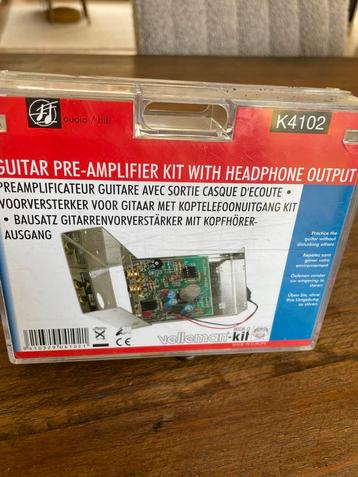Velleman K4102 Gitaar Voorversterker Kit - Nieuw beschikbaar voor biedingen