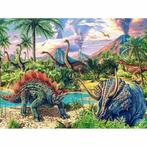 diamond painting dinosaurussen – 50x40 cm – vierkante stenen, Ophalen of Verzenden, Nieuw, Knutselwerk