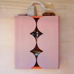 IKEA OMMJÄNGE Wandkastje Roze/Oranje (nieuw!), Minder dan 50 cm, Grenenhout, Ophalen of Verzenden, Zo goed als nieuw