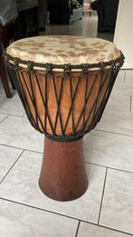 Djembe met tas, Ophalen of Verzenden, Gebruikt, Trommel