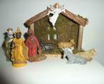 Kerststal met de 3 koningen en diverse dieren, Diversen, Kerst, Ophalen of Verzenden, Gebruikt