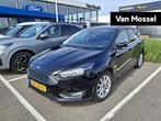 Ford Focus Wagon 1.0 Titanium, Auto's, Gebruikt, Euro 6, Zwart, Origineel Nederlands