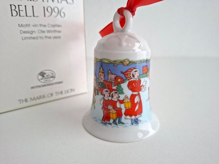 Hutschenreuther Kerstklokje 1996 - Limited Edition, Huis en Inrichting, Woonaccessoires | Kandelaars en Kaarsen, Zo goed als nieuw