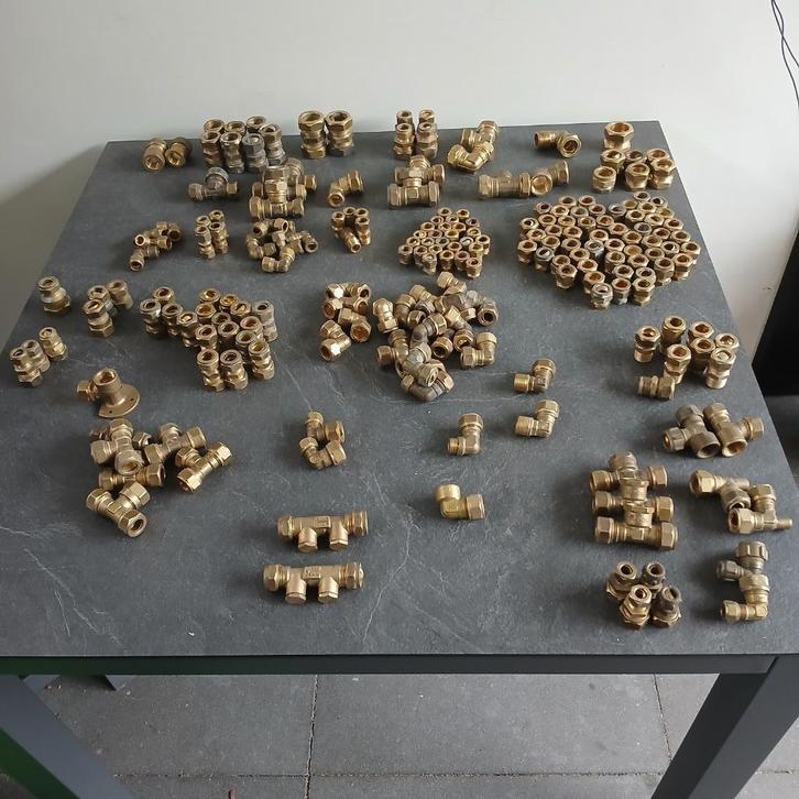 knelfitting klemkoppeling knelkoppeling Bonfix VSH fitting, Doe-het-zelf en Verbouw, IJzerwaren en Bevestigingsmiddelen, Nieuw