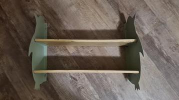 Boekenplank | Kinderkamer | mintgroen pinguïn  beschikbaar voor biedingen