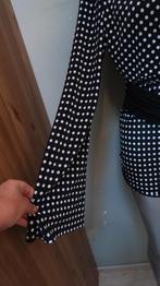 Nice Woman zwart met wit truitje super leuk 36, Kleding | Dames, Truien en Vesten, Nice woman, Verzenden, Zwart, Zo goed als nieuw