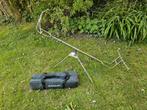 Amiaud 3 poot Rodpod Inox Gebogen Buzzerbars RVS, Watersport en Boten, Hengelsport | Karpervissen, Ophalen of Verzenden, Gebruikt