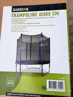 Trampoline met ongebruikt vangnet, Ophalen, Zo goed als nieuw