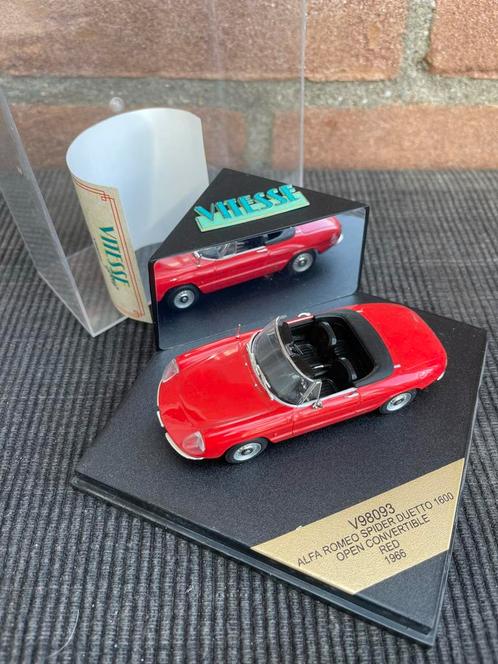 1:43 ALFA ROMEO SPIDER DUETTO …….. 15,-, Hobby en Vrije tijd, Modelauto's | 1:43, Zo goed als nieuw, Auto, Overige merken, Ophalen of Verzenden
