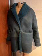 Lammycoat  maat m turquoise zgan, Maat 38/40 (M), Blauw, G, T