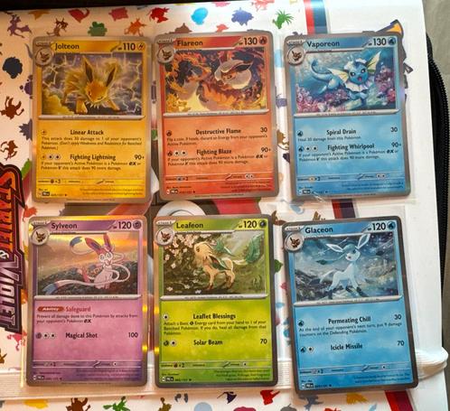 Pokémon Holo Kaarten - Prismatic Evolutions Set - nieuw, Hobby en Vrije tijd, Verzamelkaartspellen | Pokémon, Nieuw, Meerdere kaarten