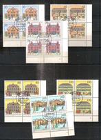 BRD 1563-1568 blok van 4 e.a. blokken, Ophalen of Verzenden, BRD, Gestempeld