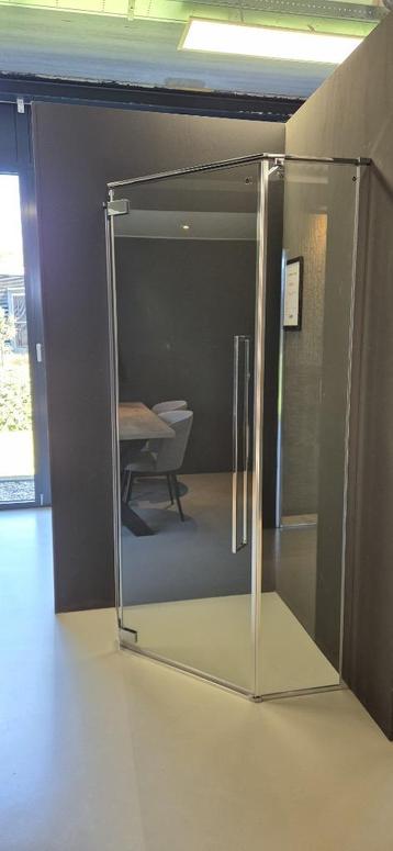 SHOWROOMMODEL Vijfhoekcabine 90 cm  STILO 5-hoek 90x90 beschikbaar voor biedingen