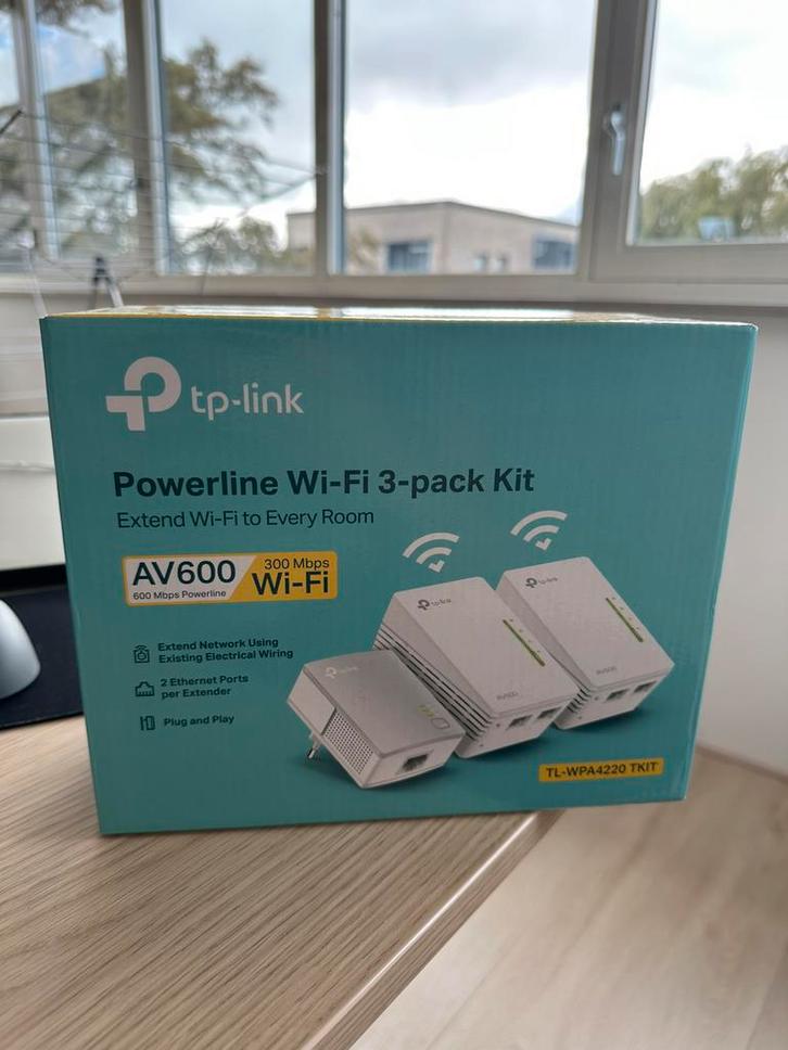 TP Link Powerline Wifi, Computers en Software, Netwerk switches, Zo goed als nieuw, Ophalen of Verzenden