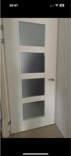 Opdekdeur jan de bouvries 231x93 wit  Linksdraaiend, Ophalen of Verzenden