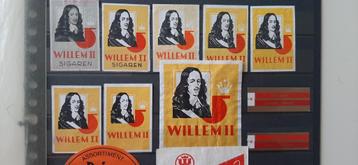 Willem 11 lucifer etiketten 