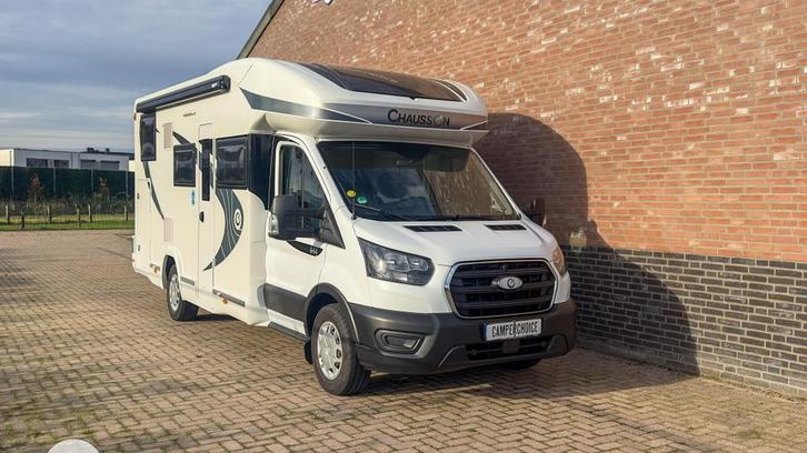 Chausson 644 first line | 2022 | euro 6 | 170 pk | 5 gordels, Caravans en Kamperen, Campers, Bedrijf, tot en met 5, Half-integraal