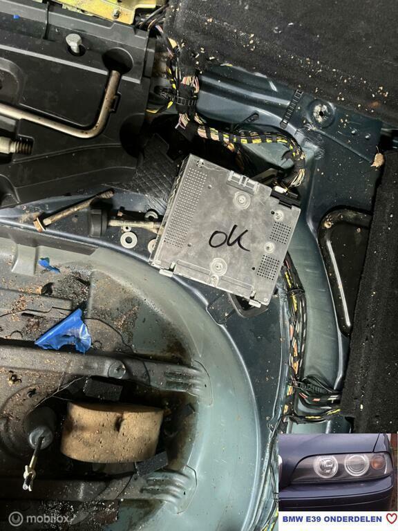 BMW E39 radio BM54 Becker voor combi met navi., Auto-onderdelen, Elektronica en Kabels, BMW, Gebruikt, Ophalen of Verzenden