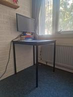 IKEA SANDSBERG Zwarte Tafel - Zo Goed Als Nieuw, Ophalen, Zo goed als nieuw, Bureau
