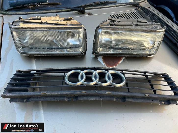 Audi 200 typ44 C3 set Koplampen koplamp, Auto-onderdelen, Verlichting, Audi, Gebruikt, Herkomst onderdeel bekend, Ophalen of Verzenden