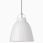Grote (P3) Fritz Hansen Caravaggio hoogglans wit hanglamp, Ophalen of Verzenden, Zo goed als nieuw, Metaal, 50 tot 75 cm