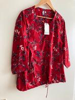 Prachtige rode blouse mét prijskaartje van CISO. Maat 44., Kleding | Dames, Grote Maten, Nieuw, CISO, Blouse of Tuniek, Verzenden