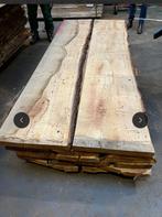 Eiken boomstamdelen te koop. 52 mm dikte. 240/260 cm lang, Eiken, Nieuw, Ophalen of Verzenden, 200 tot 250 cm