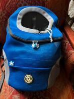 Honden rugzak “Sport” blauw  zgan, Dieren en Toebehoren, Ophalen of Verzenden, Zo goed als nieuw