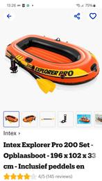 Boot intex Explorer pro 200, Ophalen of Verzenden, Zo goed als nieuw, Twee personen, Overige typen