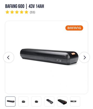 Bafang BT C01 600 UC Batterij beschikbaar voor biedingen