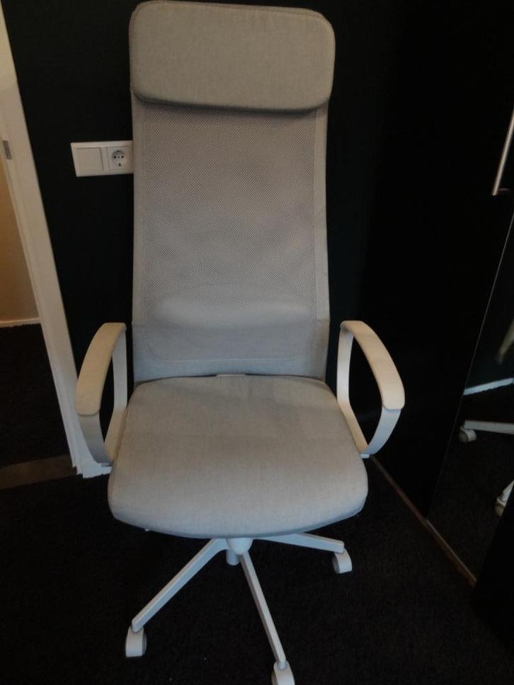 ikea markus bureaustoel , bureau stoel, Huis en Inrichting, Bureaustoelen, Zo goed als nieuw, Bureaustoel, Grijs, Ergonomisch