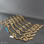 Online Veiling: 6 vergulde tafelpoten, Antiek en Kunst