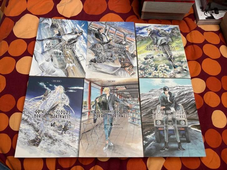 Go With the Clouds North-by-Northwest 1-6 Manga, Boeken, Strips | Comics, Zo goed als nieuw, Meerdere comics, Japan (Manga), Ophalen of Verzenden