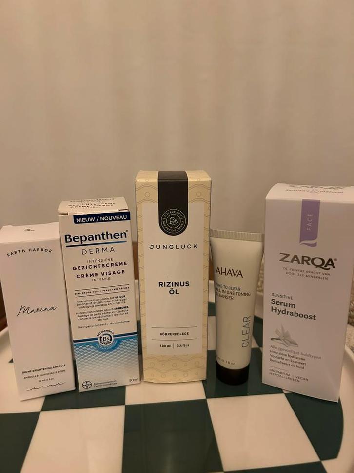 Luxe set 5 producten gezichtsverzorging nieuw, Sieraden, Tassen en Uiterlijk, Uiterlijk | Gezichtsverzorging, Nieuw, Ophalen of Verzenden