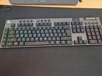 Logitech G915 Lightspeed + extra keycaps, Gebruikt, Logitech G, Gaming toetsenbord, Ophalen of Verzenden