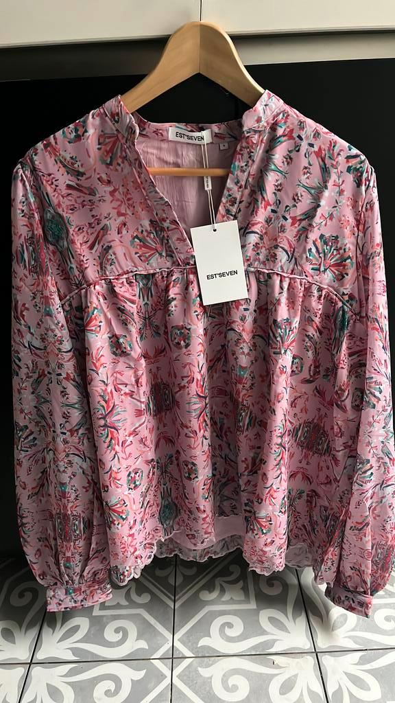 Est’ Seven blouse/tuniek maat S Nieuw, Kleding | Dames, Blouses en Tunieken, Nieuw, Maat 36 (S), Roze, Ophalen of Verzenden