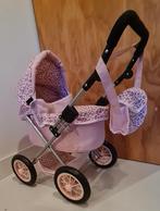Bayer Poppenwagen Roze Luipaard + Accessoires, Kinderen en Baby's, Speelgoed | Poppen, Ophalen, Zo goed als nieuw, Overige typen