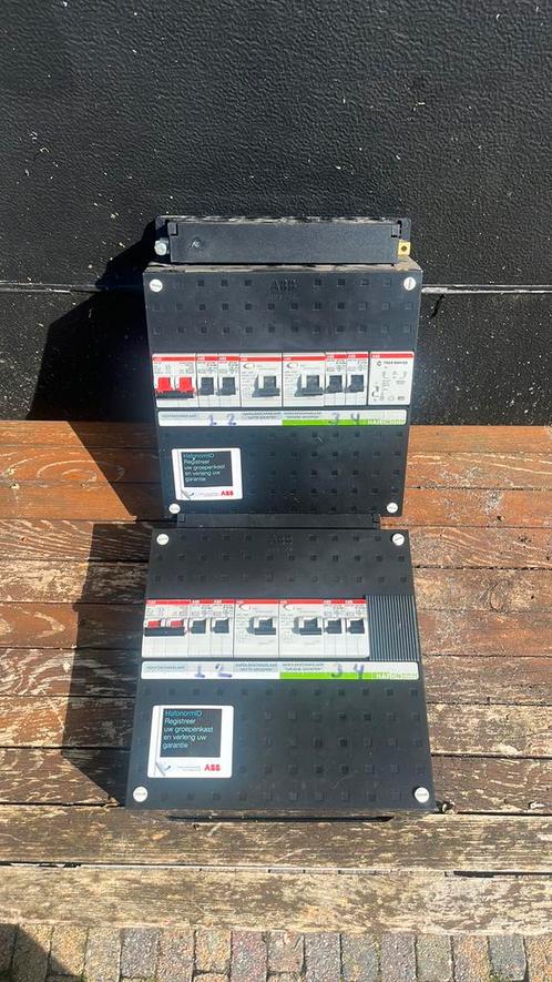 ABB Groepenkasten, Doe-het-zelf en Verbouw, Elektra en Kabels, Gebruikt, Ophalen of Verzenden