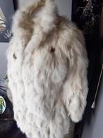 Vintage witte polar fox bontjas bont jas bontmantel  L, Ophalen of Verzenden, Zo goed als nieuw, Maat 42/44 (L), Wit