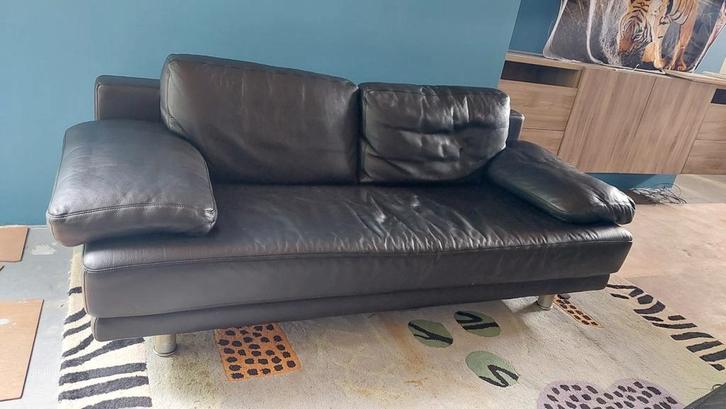Rolf  Benz    355, Huis en Inrichting, Banken | Bankstellen, Zo goed als nieuw, 75 tot 100 cm, Leer, Ophalen